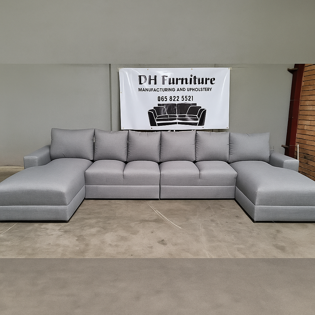 4 Seater 2 Daybed U-Shape